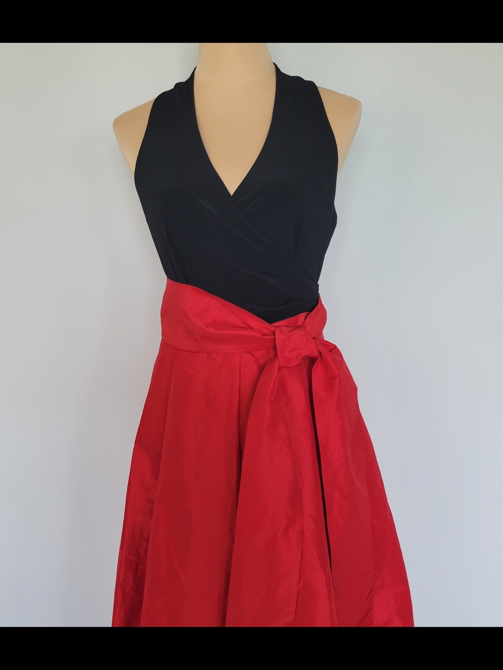 NWT Lauren Ralph Lauren Atelier Taffeta Skirt A-Line Tie-Waist Maxi Gown Size 10 - Picture 4 of 16